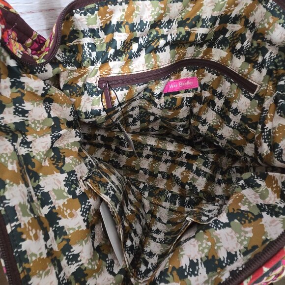 #207 Vera Bradley Hadley Satchel in Heirloom Paisley – NWT – Retired Pattern - Picture 5 of 5